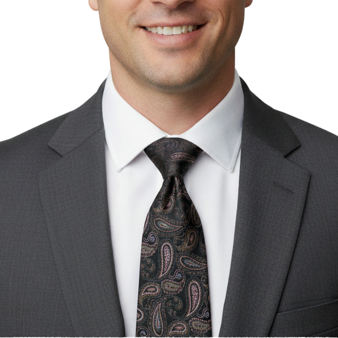 Paisley Silk Tie