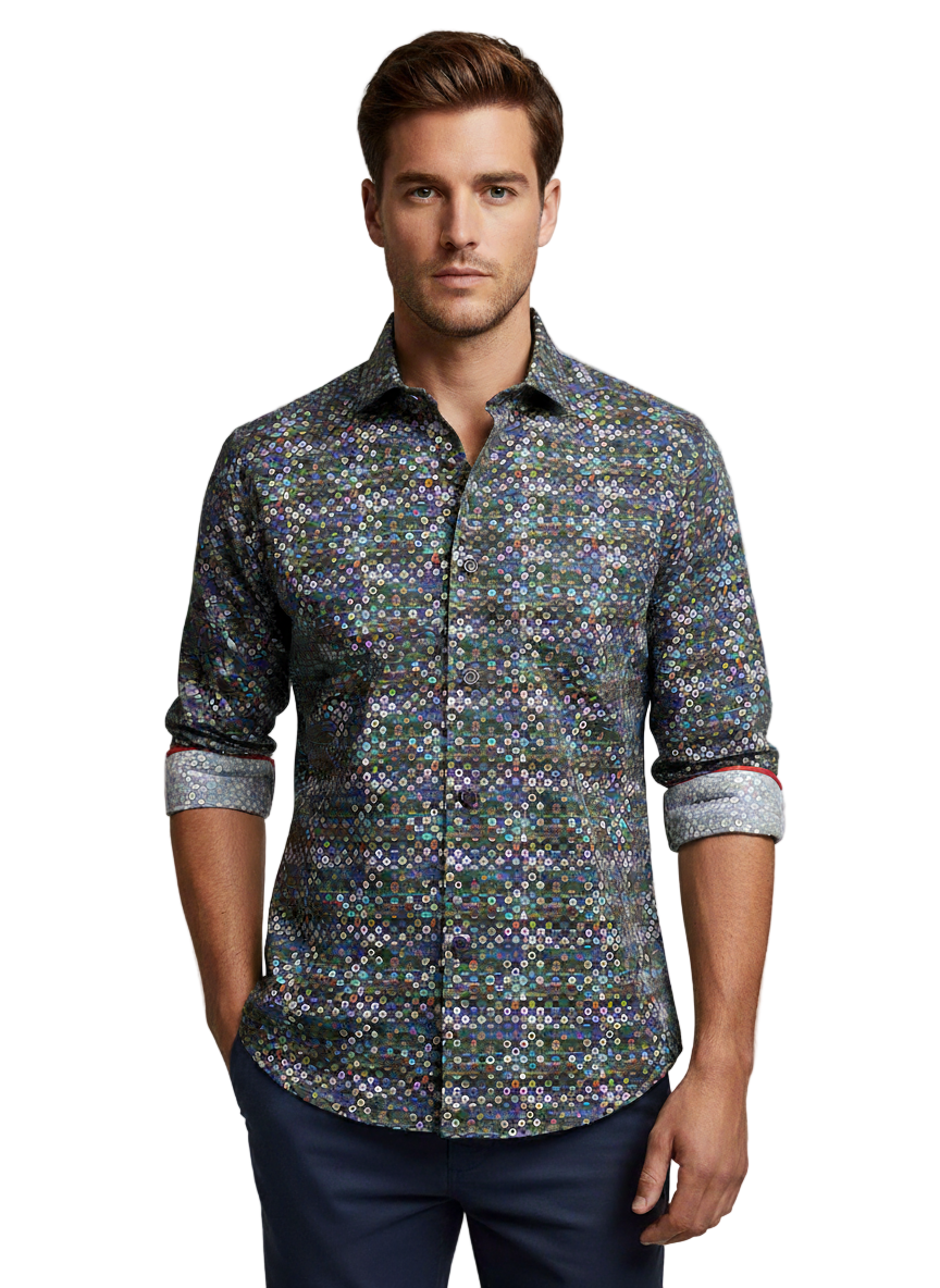 Multi Geometric Print