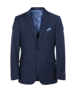 Load image into Gallery viewer, Navy Notch Lapel Blazer
