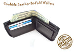 Load image into Gallery viewer, Zippered Black Leather Wallet
