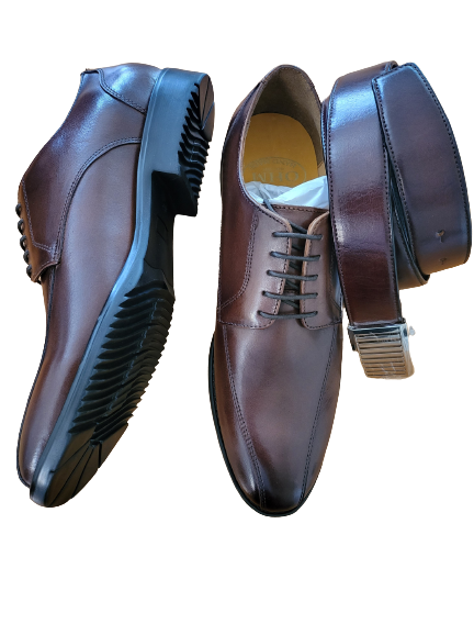 Double Stitched Corporate Leather Shoes