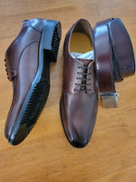 Load image into Gallery viewer, Double Stitched Corporate Leather Shoes
