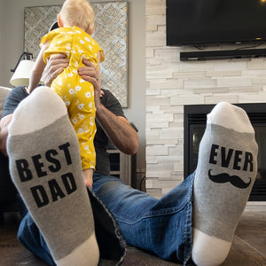 Best Dad - Ever Lumberjack Socks