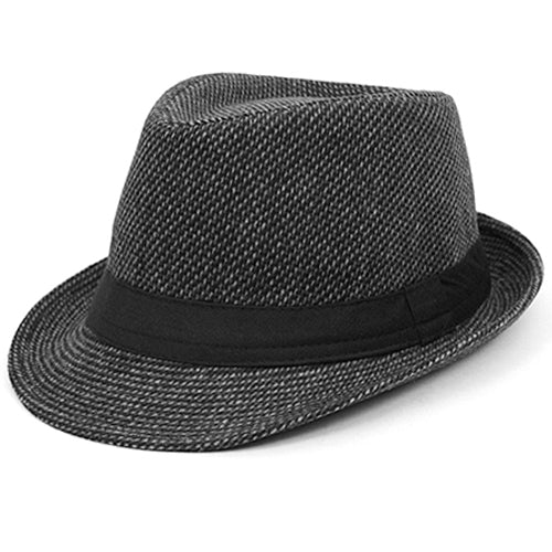West End Black Trilby Fedora Hat