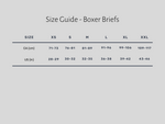 Charger l&#39;image dans la galerie, Journey Boxer Briefs Size Guide Exra Small to Double Extra Large
