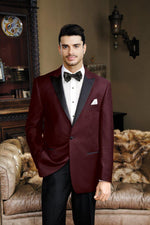 Charger l&#39;image dans la galerie, &quot;Liam&quot; Slim Fit Velvet Dinner Jacket
