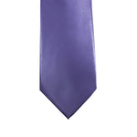 Charger l&#39;image dans la galerie, Lilac Solid Satin 100% Microfiber Necktie.  Matching Pocket sold separately.
