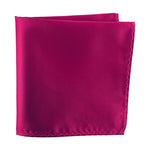Load image into Gallery viewer, Fuchsia 100% Microfiber Pocket Square. Matching Tie or Bow Tie is available.
