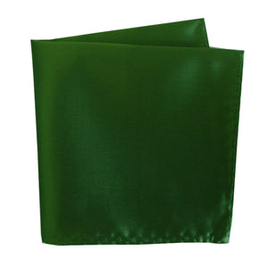Green 100% Microfiber Pocket Square. Matching Tie or Bow Tie is available.