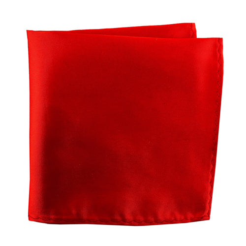 Light Red 100% Microfiber Pocket Square. Matching Tie or Bow Tie is available.