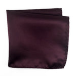 Load image into Gallery viewer, Wine 100% Microfiber Pocket Square. Matching Tie or Bow Tie  is available. 
