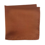 Load image into Gallery viewer, Bronze 100% Microfiber Pocket Square. Matching Tie or Bow Tie is available.
