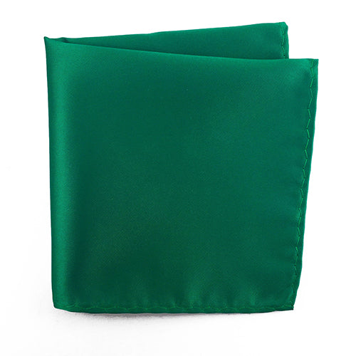 Emerald 100% Microfiber Pocket Square. Matching Tie or Bow Tie is available.