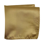 Load image into Gallery viewer, Light Gold 100% Microfiber Pocket Square. Matching Tie or Bow Tie is available.
