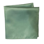 Load image into Gallery viewer, Sage Green 100% Microfiber Pocket Square. Matching Tie or Bow Tie  is available. 
