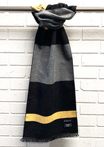 Load image into Gallery viewer, Men&#39;s Bold Stripe Scarf
