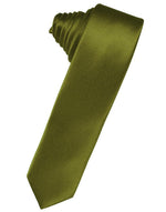 Load image into Gallery viewer, Luxury Satin Skinny Self Tie Necktie
