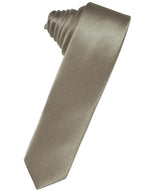 Charger l&#39;image dans la galerie, Luxury Satin Skinny Self Tie Necktie
