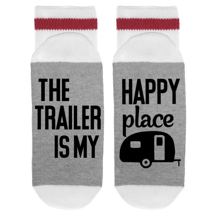 Lumberjack Socks, the trailer is my happy place 