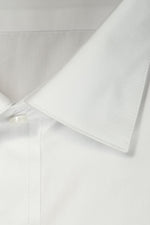 Load image into Gallery viewer, White tuxedo shirt flex fit spread collar
